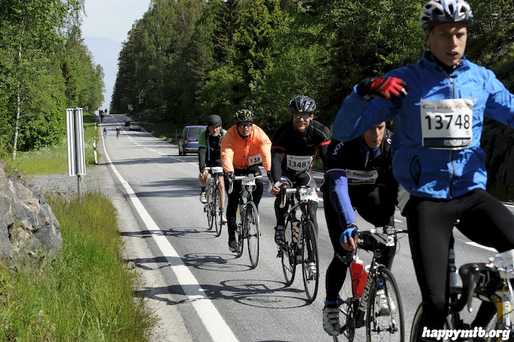 Bild från Vätternrundan 2015