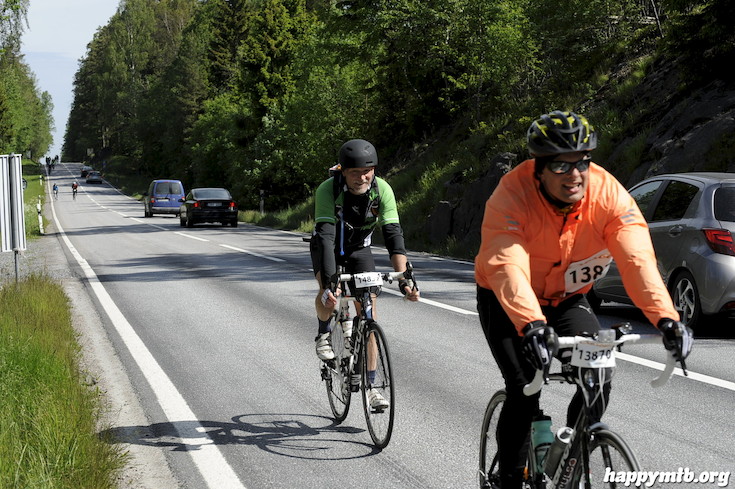 Bild från Vätternrundan 2015