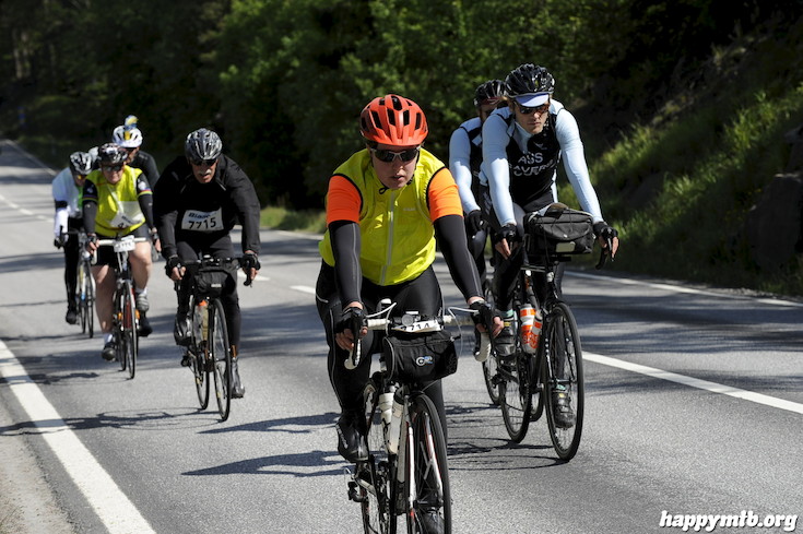 Bild från Vätternrundan 2015