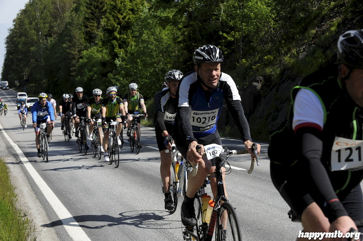 Bild från Vätternrundan 2015