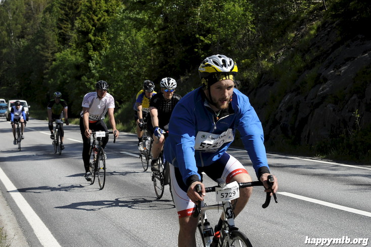 Bild från Vätternrundan 2015