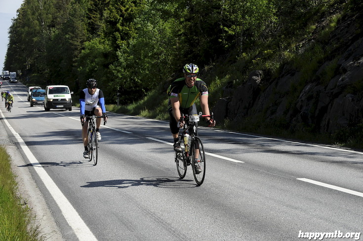 Bild från Vätternrundan 2015
