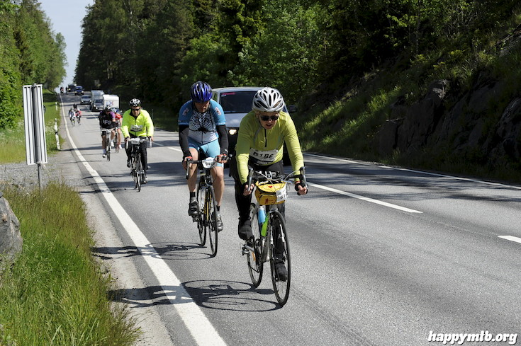 Bild från Vätternrundan 2015