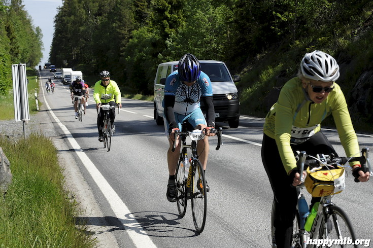 Bild från Vätternrundan 2015