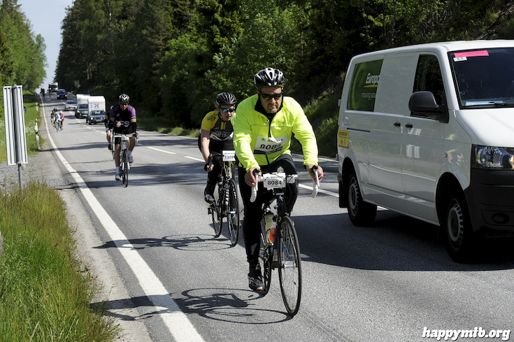 Bild från Vätternrundan 2015