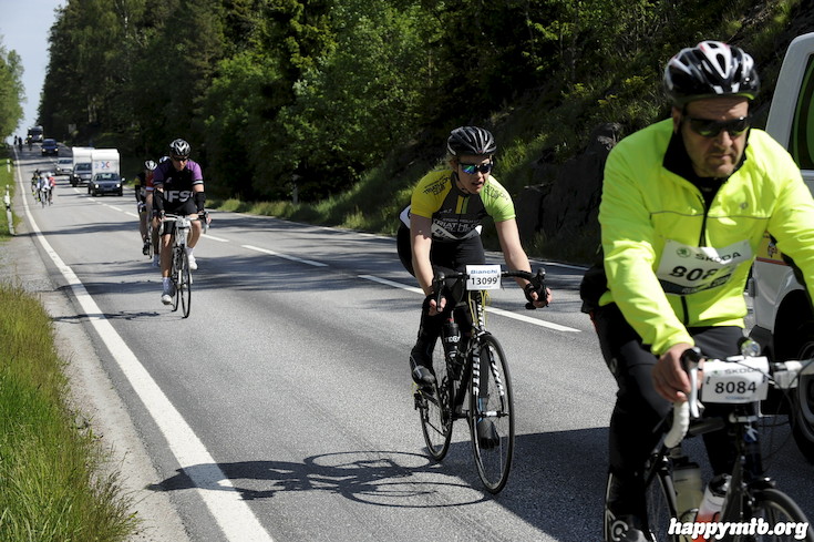 Bild från Vätternrundan 2015