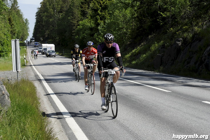 Bild från Vätternrundan 2015