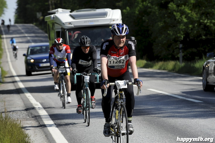 Bild från Vätternrundan 2015