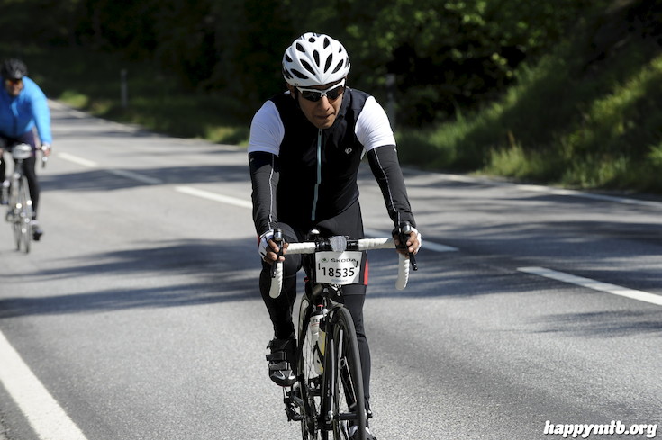 Bild från Vätternrundan 2015