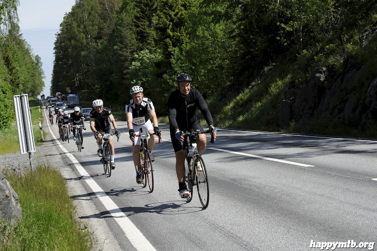 Bild från Vätternrundan 2015