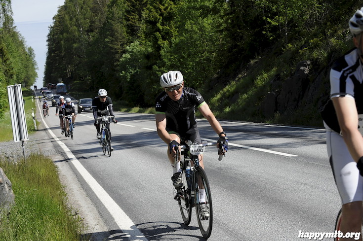 Bild från Vätternrundan 2015