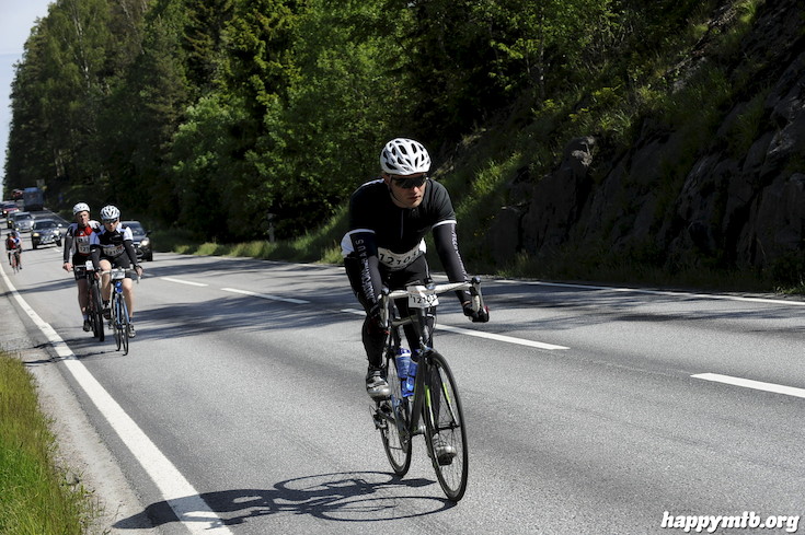 Bild från Vätternrundan 2015