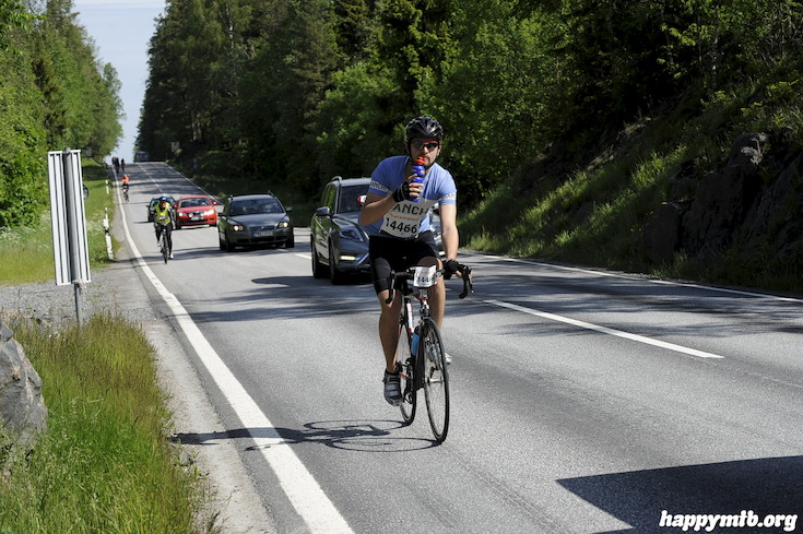 Bild från Vätternrundan 2015