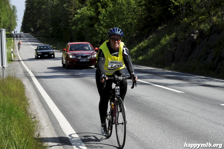 Bild från Vätternrundan 2015