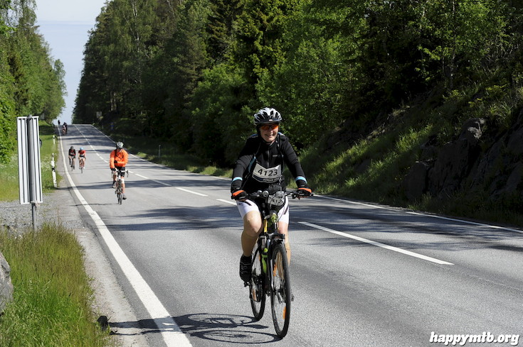 Bild från Vätternrundan 2015