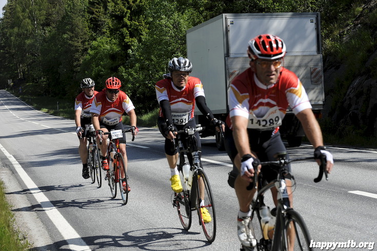 Bild från Vätternrundan 2015