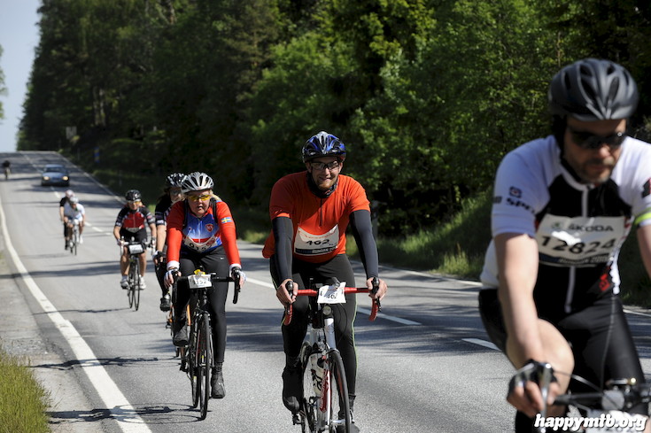 Bild från Vätternrundan 2015