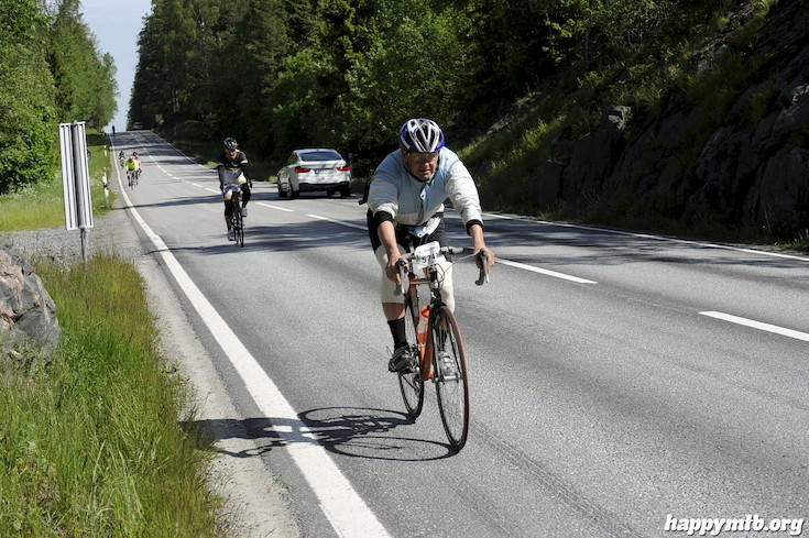 Bild från Vätternrundan 2015