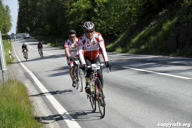 Bild från Vätternrundan 2015