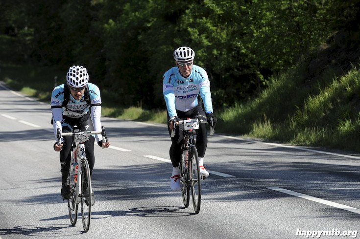 Bild från Vätternrundan 2015