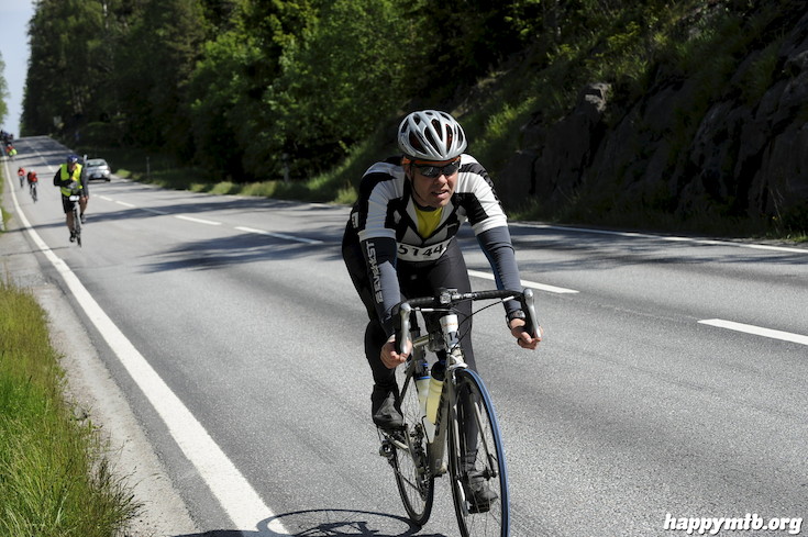 Bild från Vätternrundan 2015