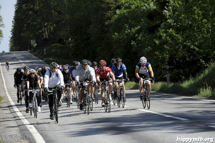Bild från Vätternrundan 2015