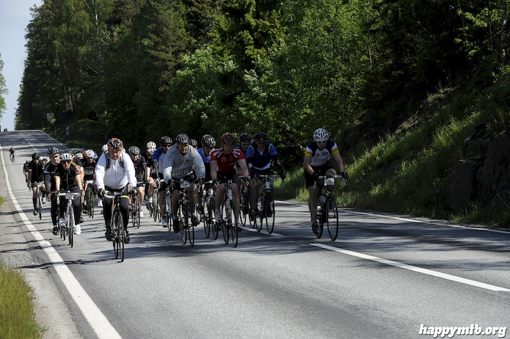 Bild från Vätternrundan 2015