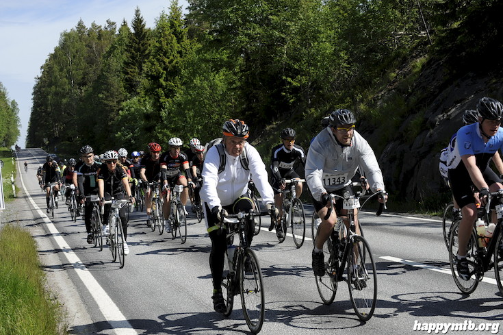 Bild från Vätternrundan 2015