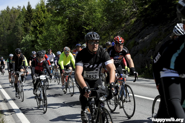 Bild från Vätternrundan 2015