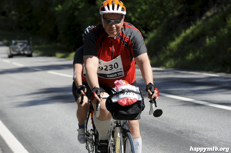 Bild från Vätternrundan 2015
