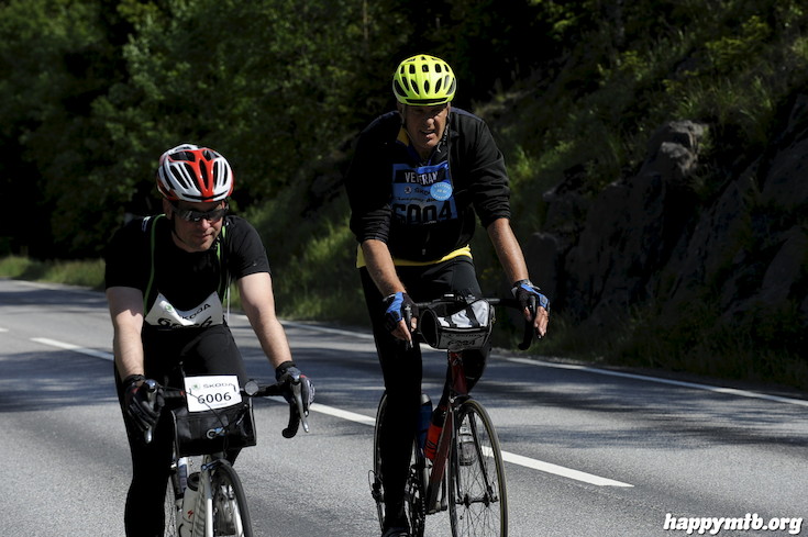Bild från Vätternrundan 2015