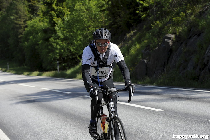 Bild från Vätternrundan 2015