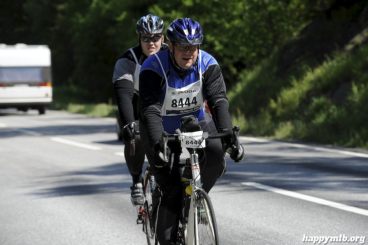 Bild från Vätternrundan 2015