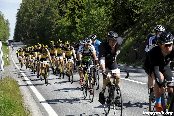 Bild från Vätternrundan 2015
