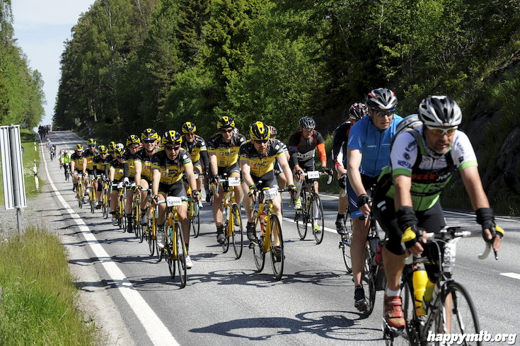 Bild från Vätternrundan 2015