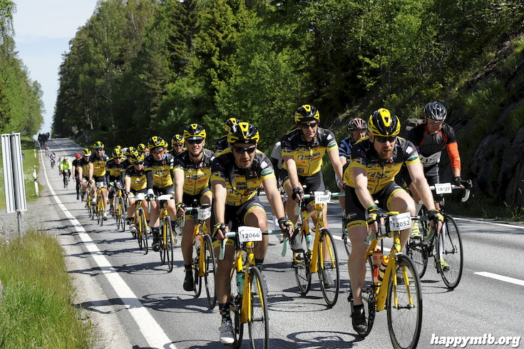 Bild från Vätternrundan 2015