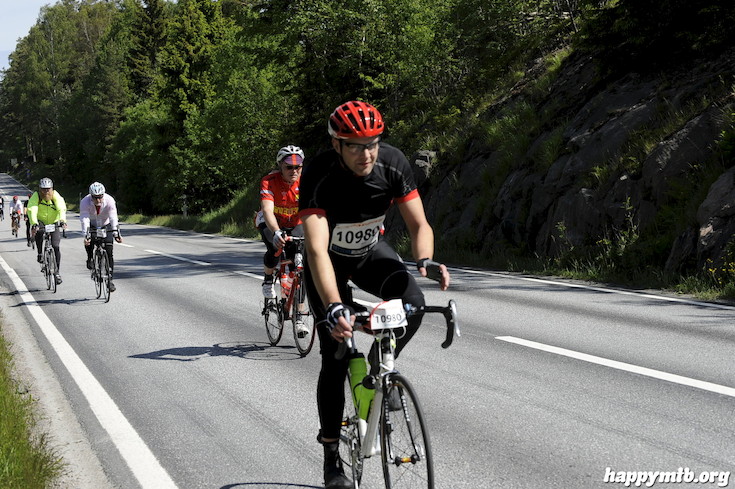 Bild från Vätternrundan 2015