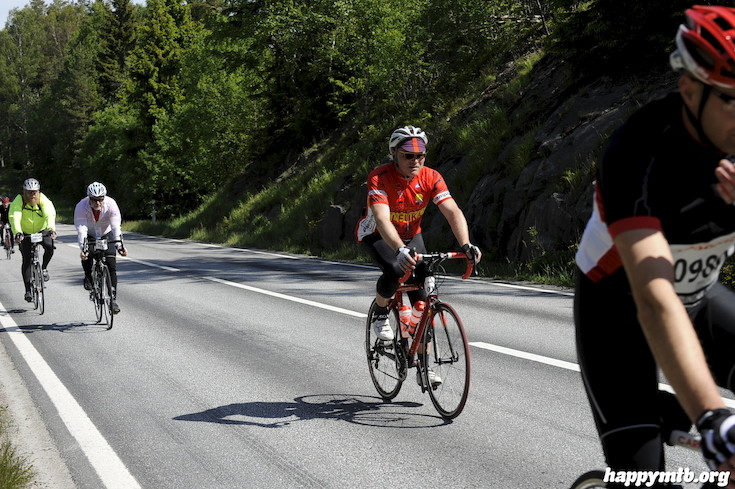 Bild från Vätternrundan 2015