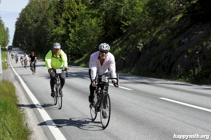 Bild från Vätternrundan 2015