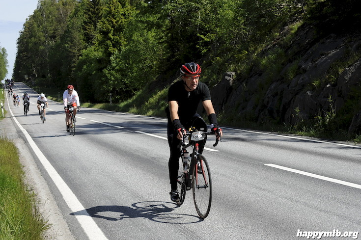 Bild från Vätternrundan 2015
