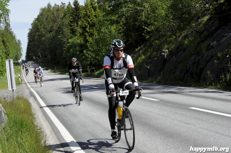 Bild från Vätternrundan 2015