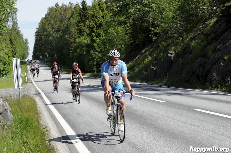 Bild från Vätternrundan 2015