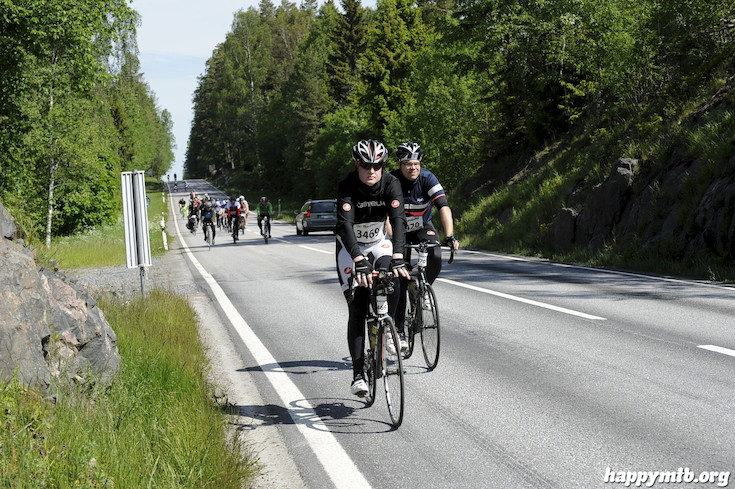 Bild från Vätternrundan 2015