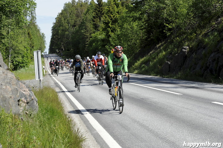 Bild från Vätternrundan 2015