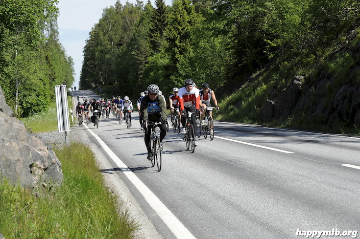 Bild från Vätternrundan 2015