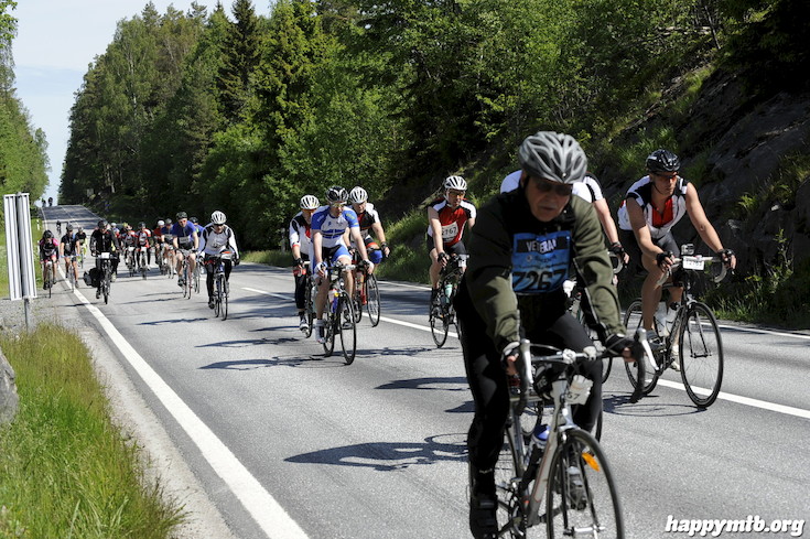 Bild från Vätternrundan 2015