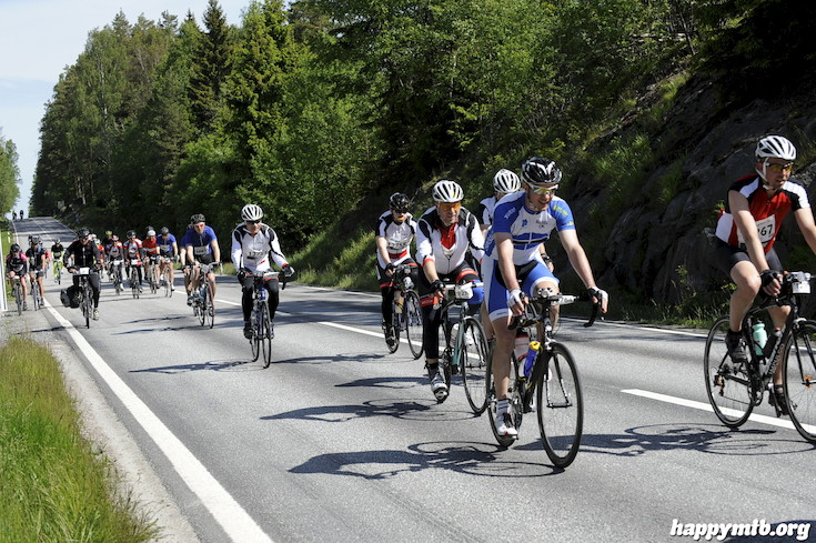 Bild från Vätternrundan 2015