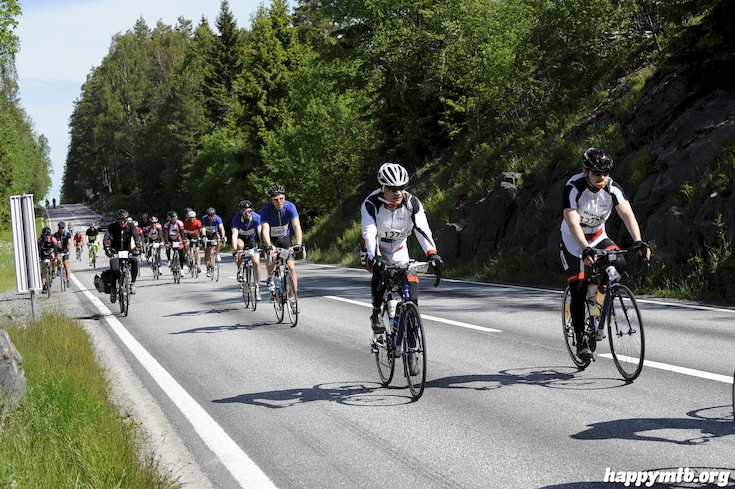Bild från Vätternrundan 2015