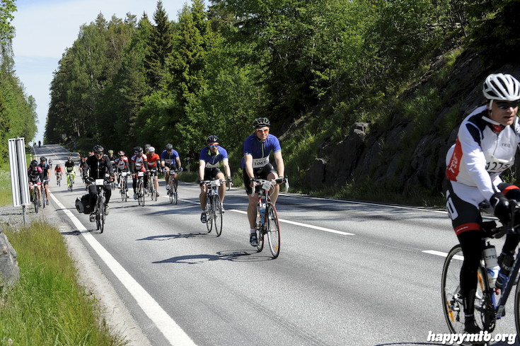 Bild från Vätternrundan 2015