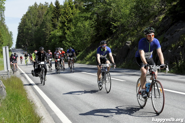 Bild från Vätternrundan 2015